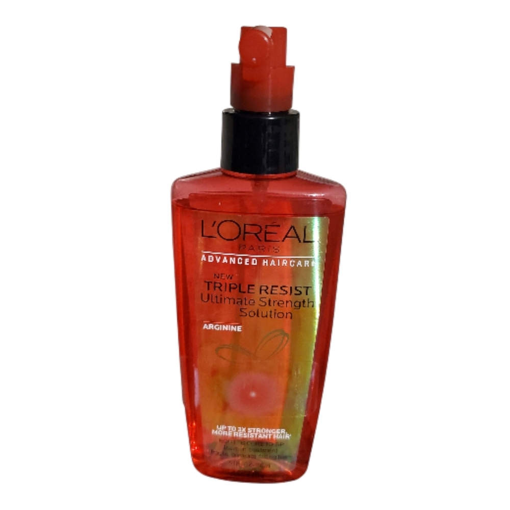 L'oreal Triple Resist Ultimate Strength Solution Leave in Treatment Arginine‎